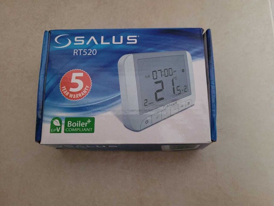 SALUS RT520RF - bezprzewodowy tygodniowy regulator temperatury