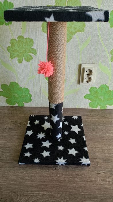 Кігтеточка Нова АКЦІЯ 200грн
Обмотка з джуту 8/6 мм – натурально, наді