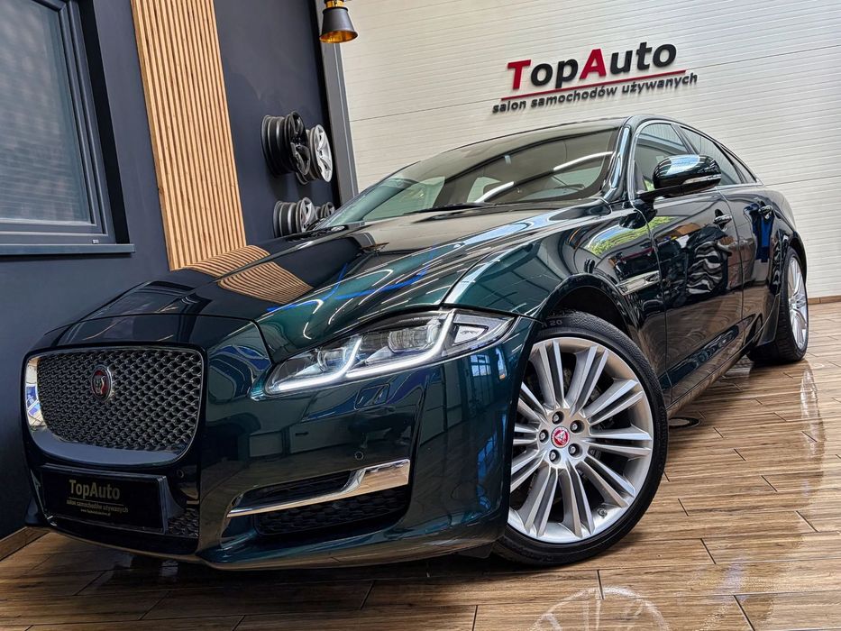 Jaguar XJ LIFT * 3.0 V6 *JAK NOWY* fabryczny lakier * 55 000km*LED*BRUTTO VAT23%