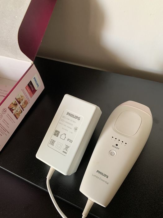 Depiladora Luz Pulsada IPL Philips Lumea Essential como Nova na Caixa