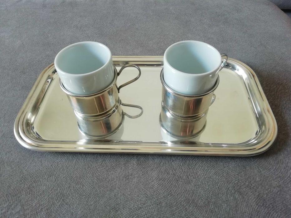 Conjunto para café em casquinha