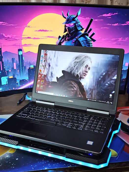 Ігровий ноутбук Dell Precision 7520 / GTX 1050 4GB / SSD + ігри