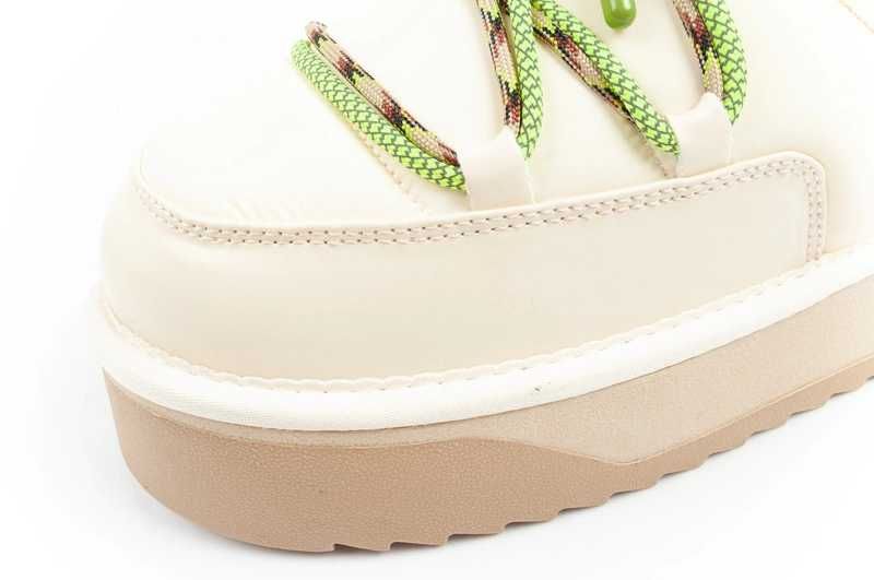 Buty śniegowce zimowe D.Franklin futerko ocieplane botki r. 36-41