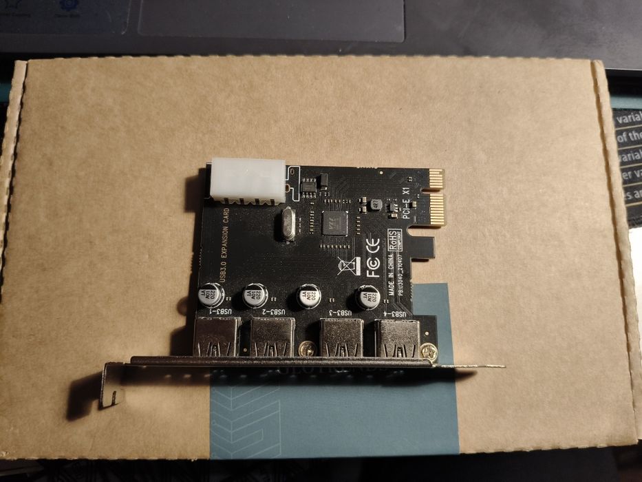 Karta, kontroler PCI-E 4x USB 3.0
