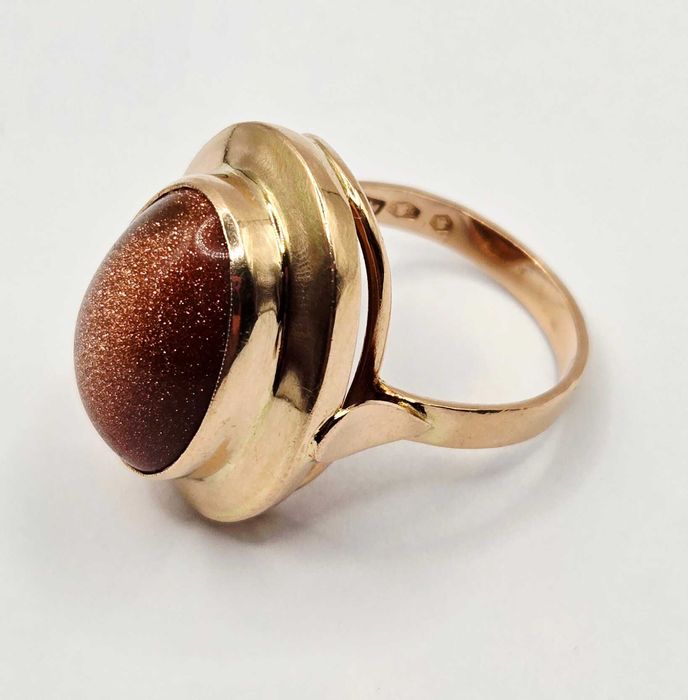 Pierścionek Złoty 585 waga 8,12gr Rozmiar 17