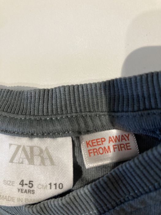 Bluzka koszulka Zara 110 jak nowa