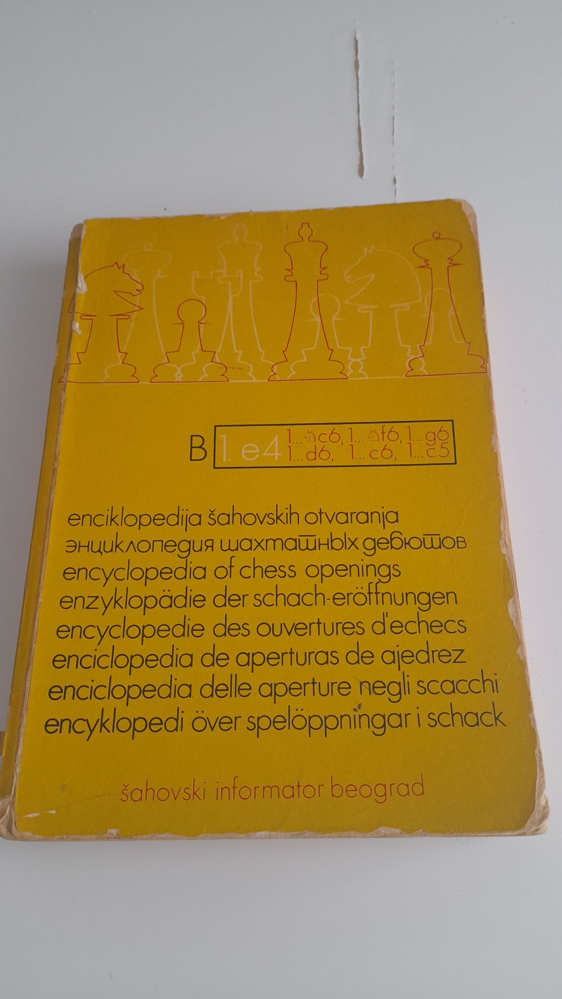 Livro De Xadrez - Enciclopedia De Aberturas Abcde