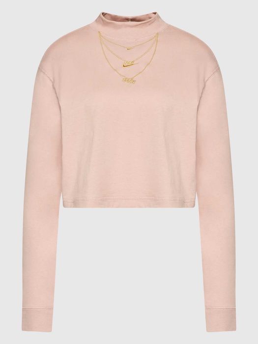 NIKE Sportswear Nowa Bluzka Damska S-XL Koszulka półgolf Oryginalna