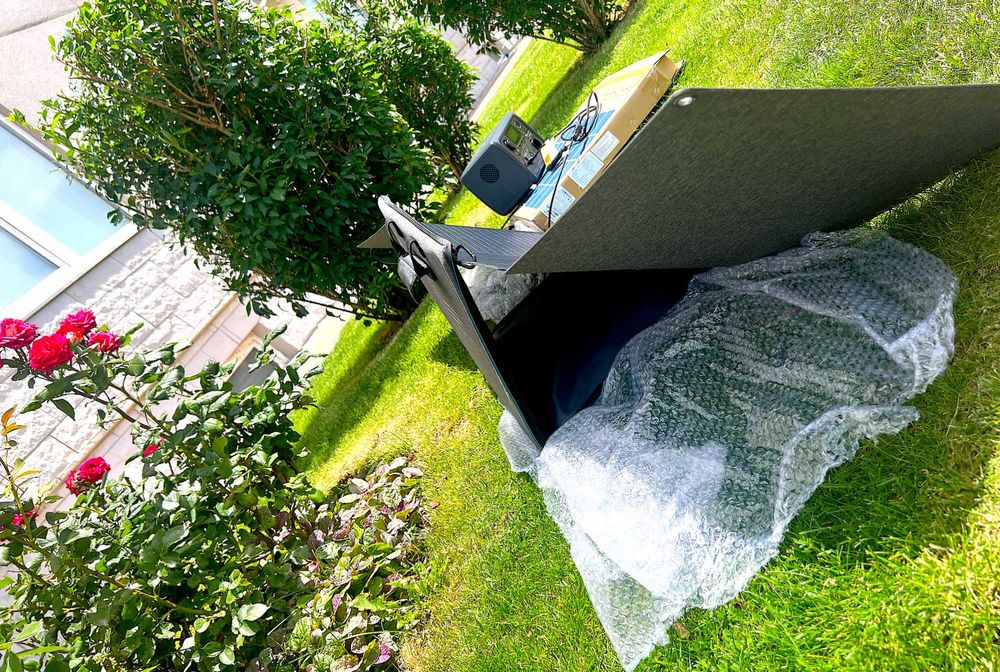 на Гарантii Сонячна панель EcoFlow 110 Вт - Нова Для зарядної станції