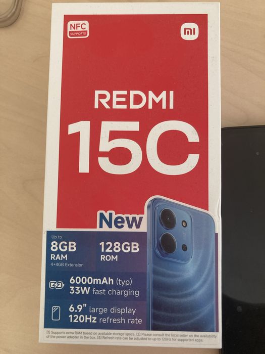 Xiaomi redmi 15c kupiony 3 miesiace temu