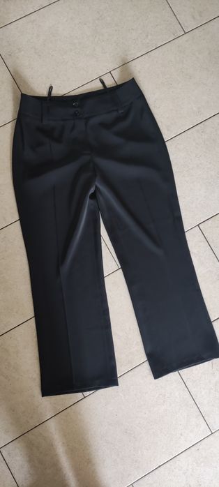 Damskie spodnie eleganckie materiałowe