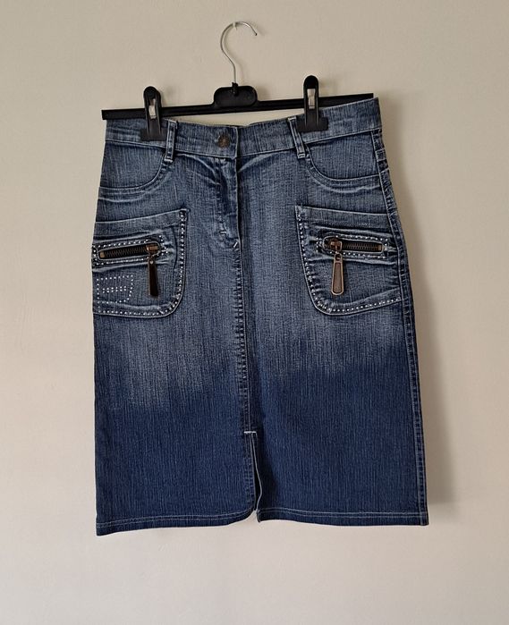 Spódnica jeansowa Zara Life, 42, jeans denim plus size