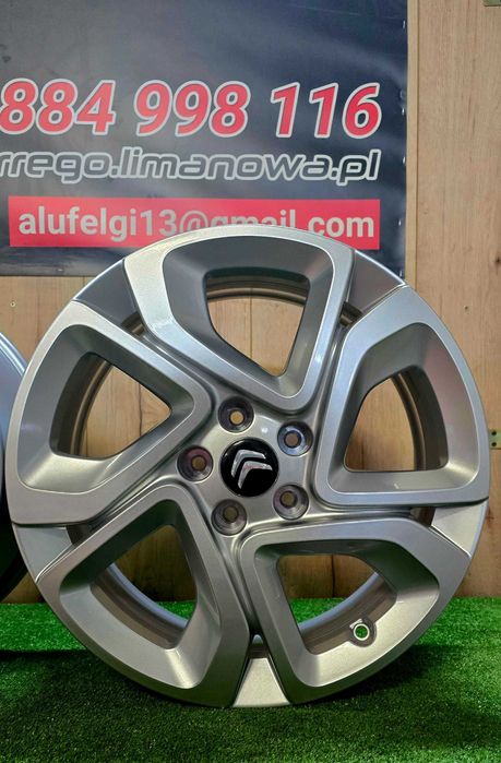 NOWE ALUFELGI CITROEN - 17x5x108 - Berlingo,C4,C5 Aircross, C5X,