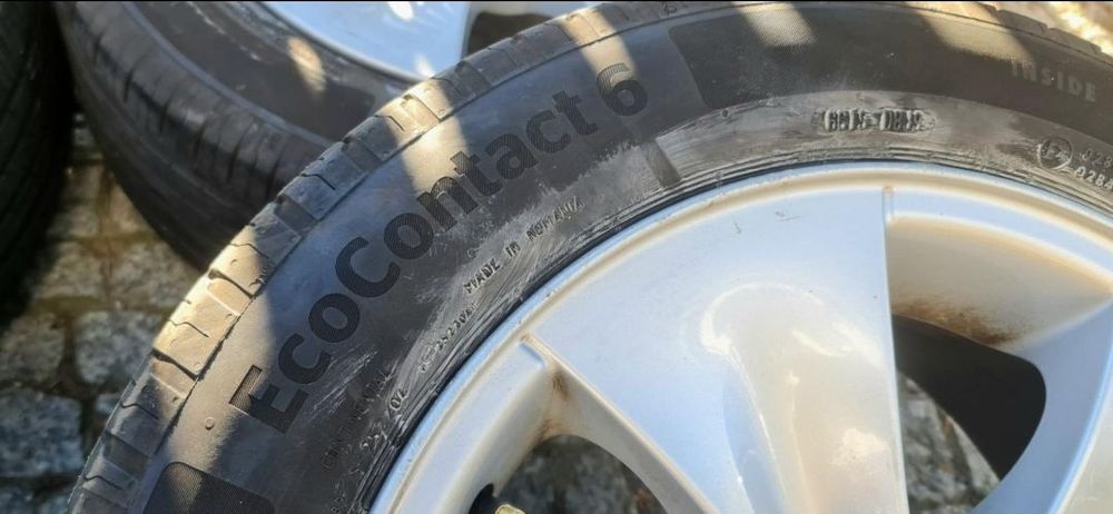 4 Opony letnie Continental EcoContact 6 195/55/16 2020 rok
