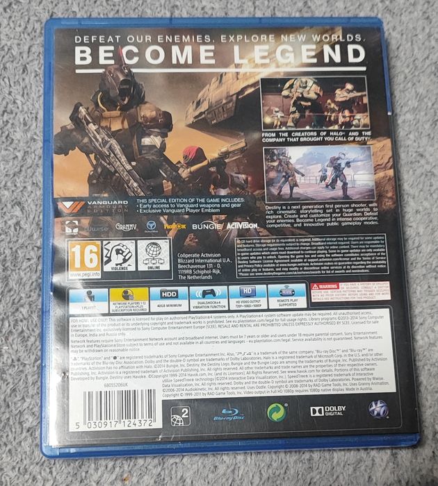 Destiny: Vanguard Armory Edition – PS4