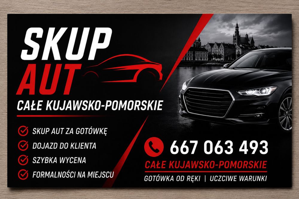 Skup Aut/Całe Kujawsko Pomorskie