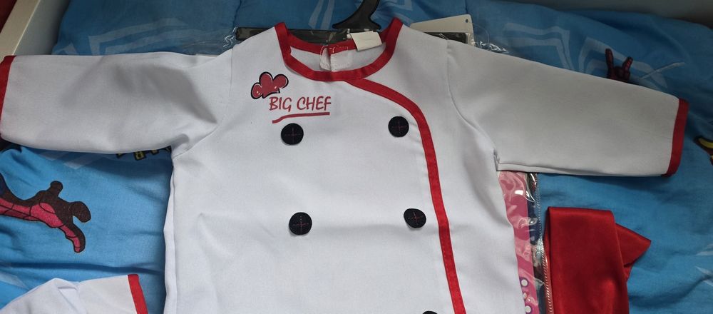 Fato Carnaval Chef/Cozinheiro