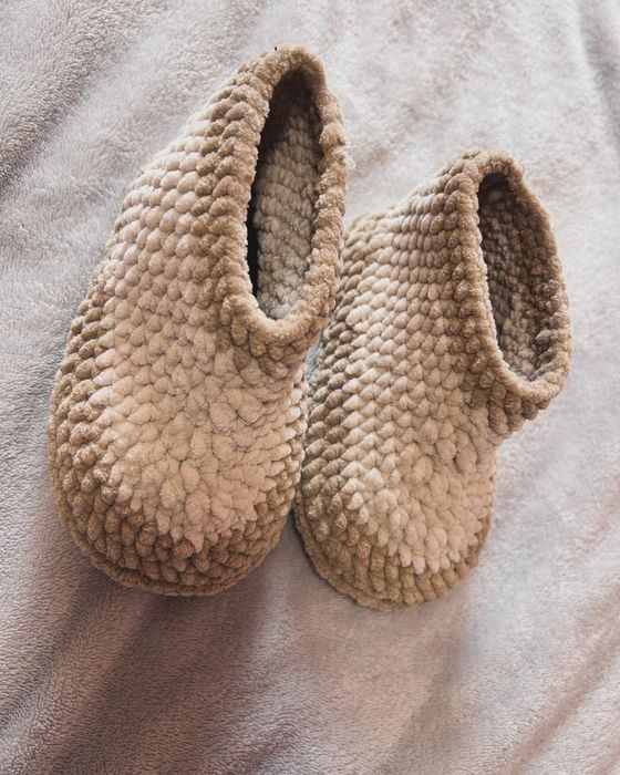 Плюшеві капці дитячі