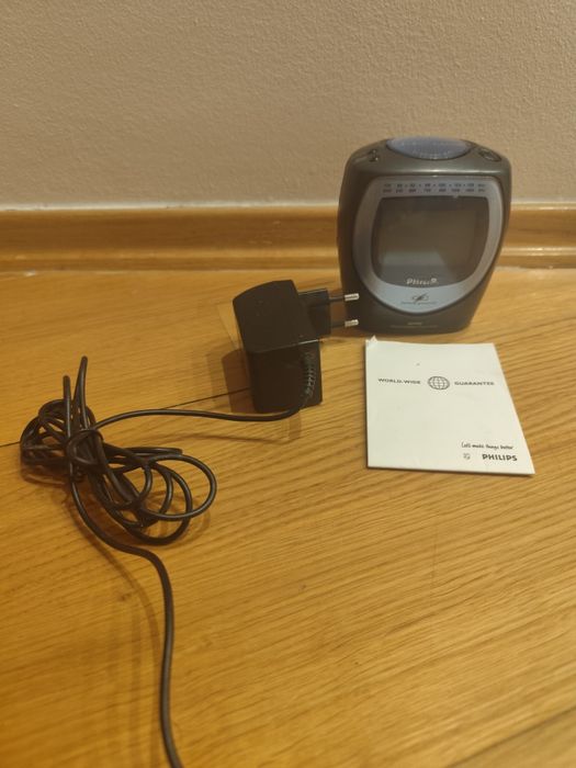 Radio budzik Philips komplet radiobudzik