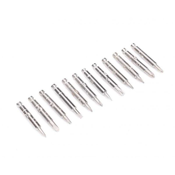 Zestaw PRECYZYJNYCH ŚRUBOKRĘTÓW mini zestaw 25 wykrętaków etui KD10953