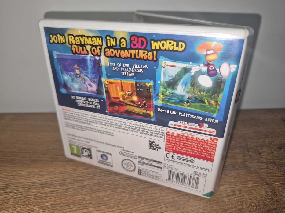 Gra Rayman 3D - Nintendo 3DS - BDB stan CIB Komplet