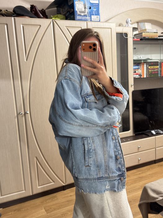 Джинсовка з утепленням Pull&Bear / джинсовка Pull&Bear