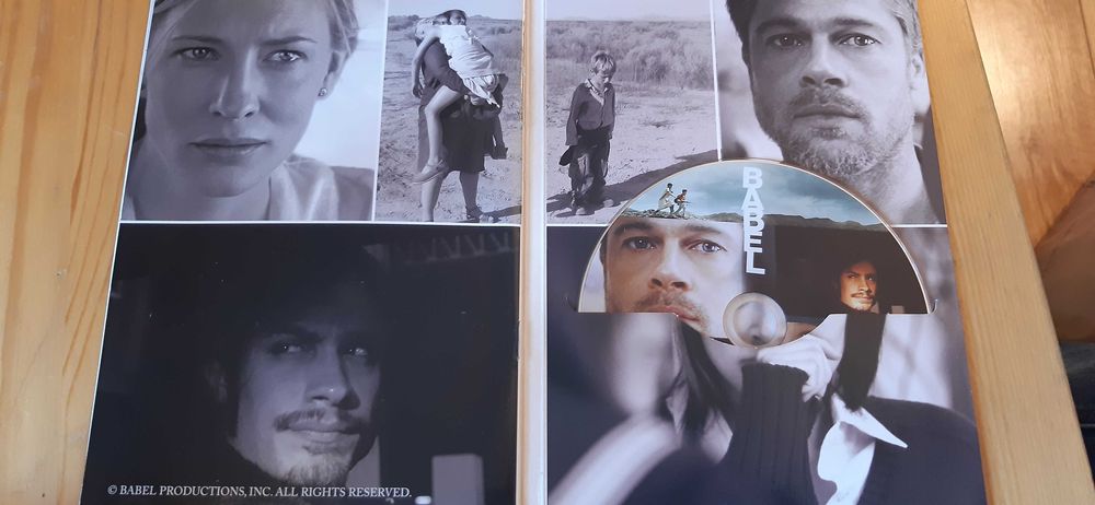 BABEL Brad Pitt Cate Blanchett DVD płyta z książeczką