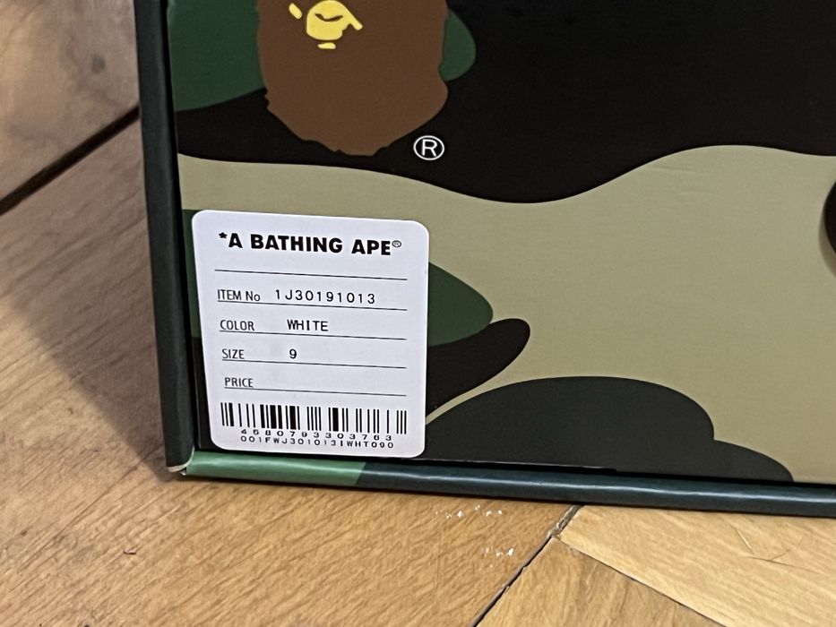 Buty BAPE A BATHING APE MAD STA rozmiar 42.5
