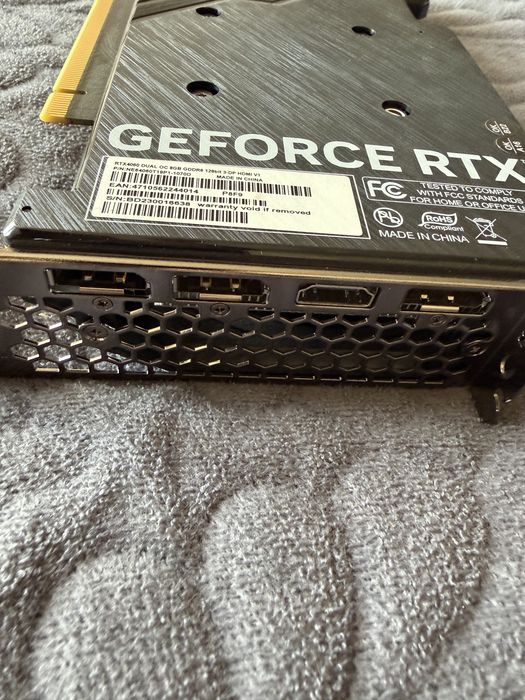 Відеокарта Palit GeForce RTX 4060 Dual OC 8GB GDDR6