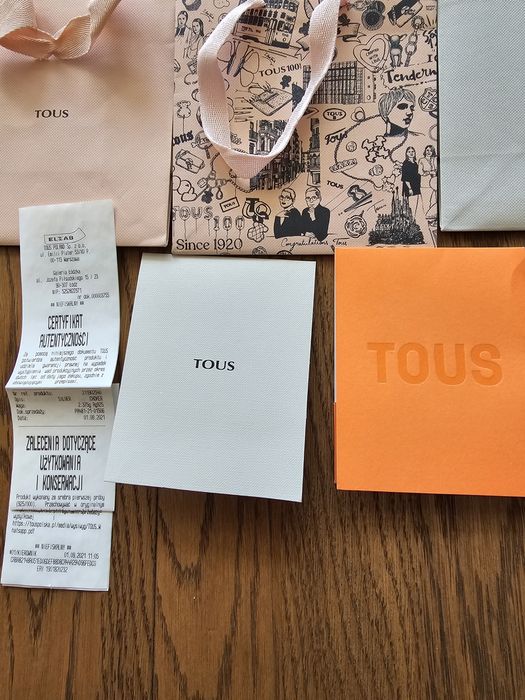Oryginalne torebki prezentowe TOUS.