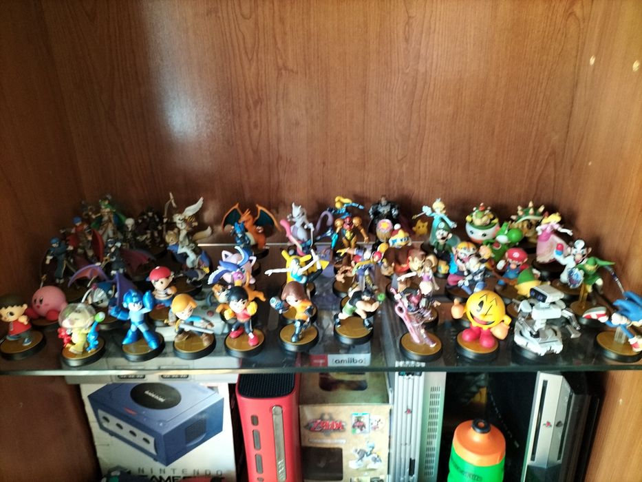 Coleção de amiibos (incompleta)