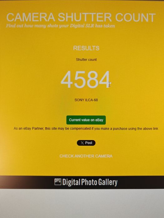 Sony Alpha A68 | bardzo dobry stan | niski przebieg 4584