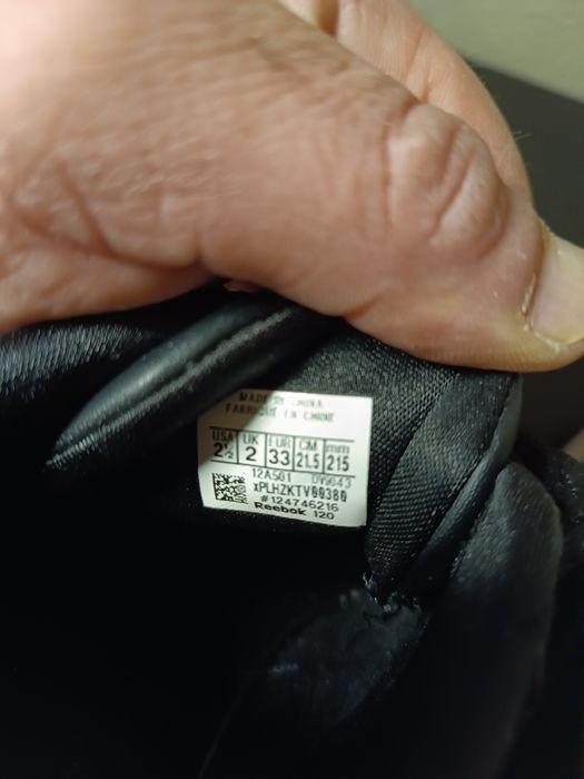 Tênis Reebok menina como novos