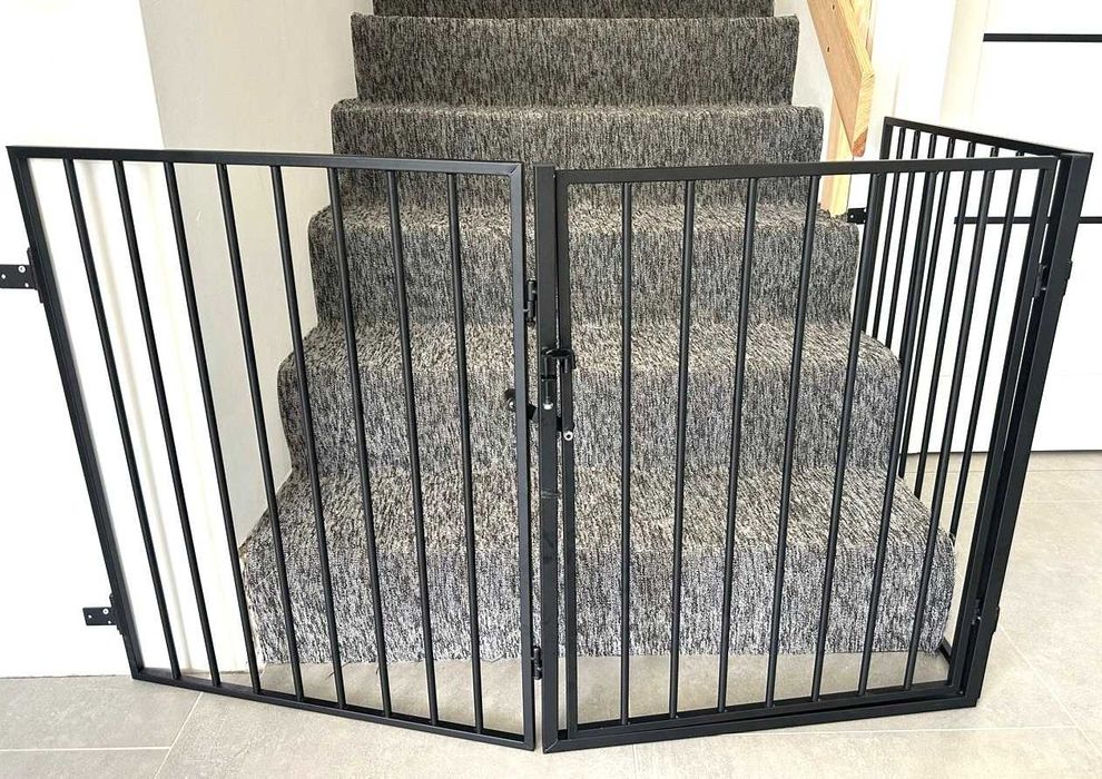 Bramka Barierka Zabezpieczająca Osłona do Kominka Pieca Ochronna