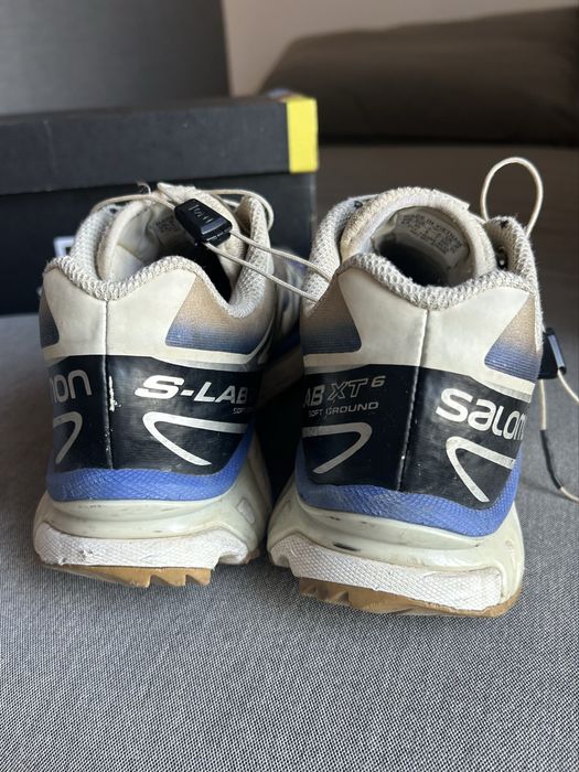 Ténis Salomon XT-6 Skyline Beje/ Azul/ Preto