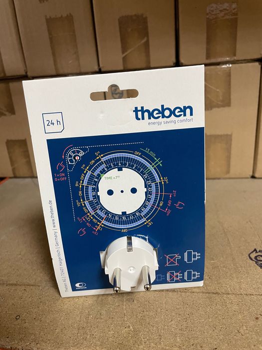Interruptor Analógico Diário Theben Timer 26 3500W