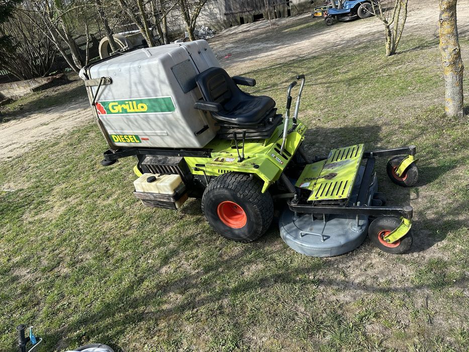 Grillo FD300 Kosz Diesel Kosiarka Traktorek