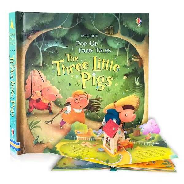 Інтерактивні 3D книги-казки Usborne Pop-Up Fairy Tales