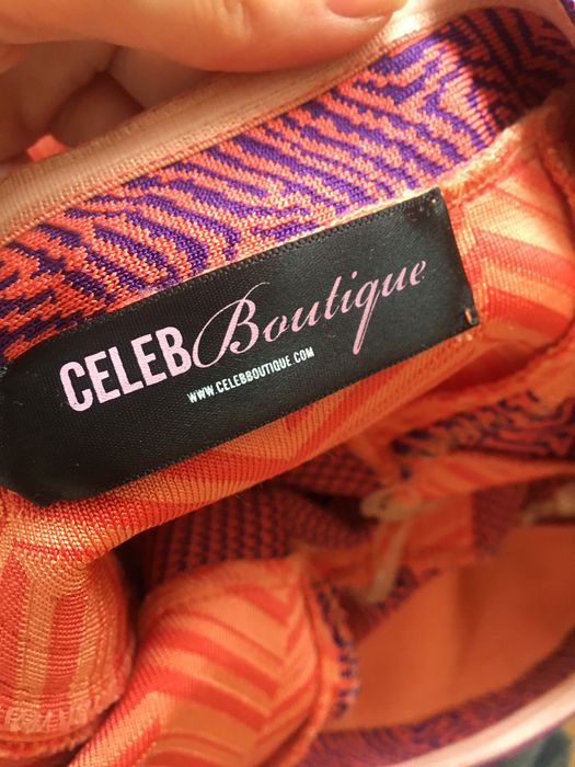 Sukienka tuba bandazowa koktajlowa Celeb Boutigue