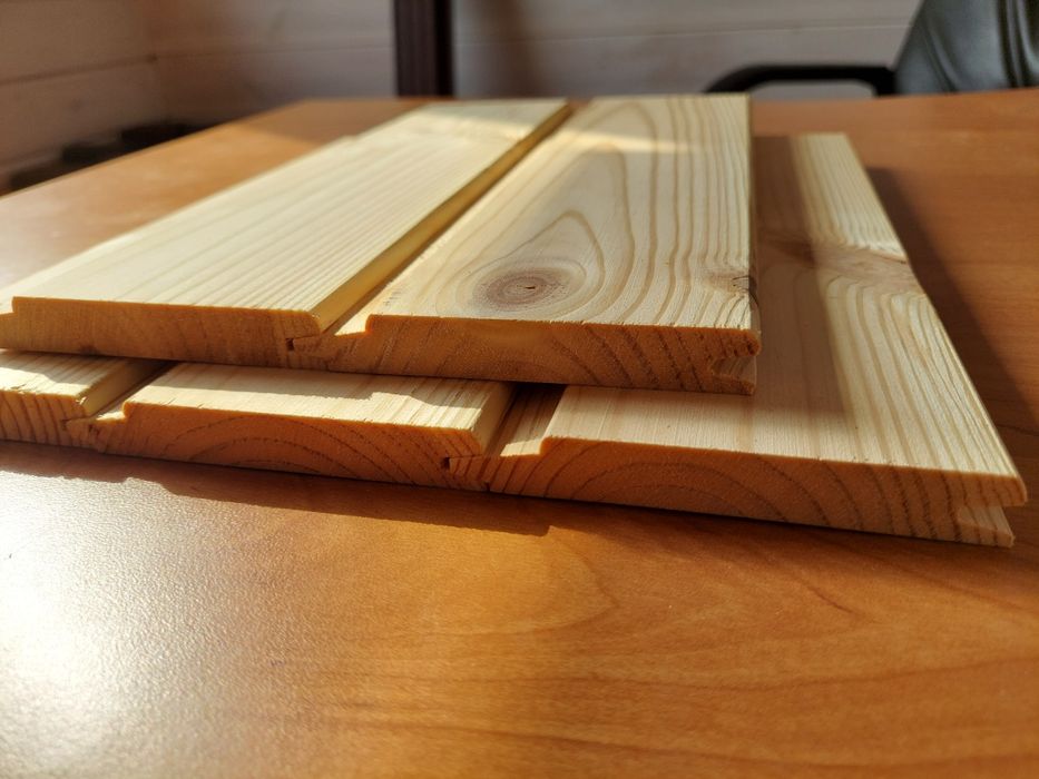 Deska elewacyjna sosnowa szalówka boazeria 14x9x3000. Promocja