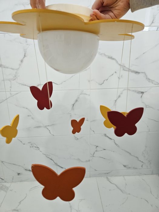 Lampa wisząca motylki