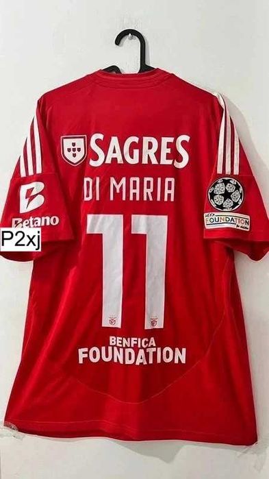 Camisola Benfica 24/25 Di Maria oficial adidas XL