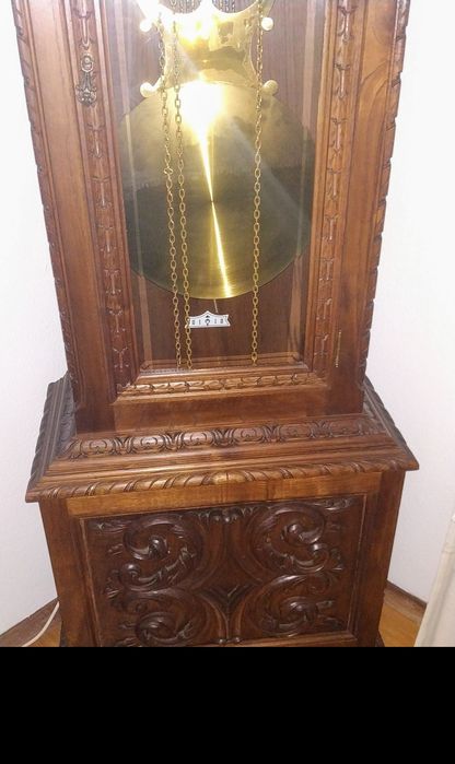 Relógio de Sala Carrilhão  – Madeira Maciça Trabalh