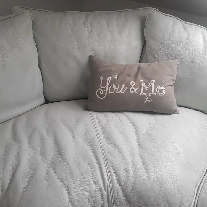 Narożna sofa z fotelem - skóra