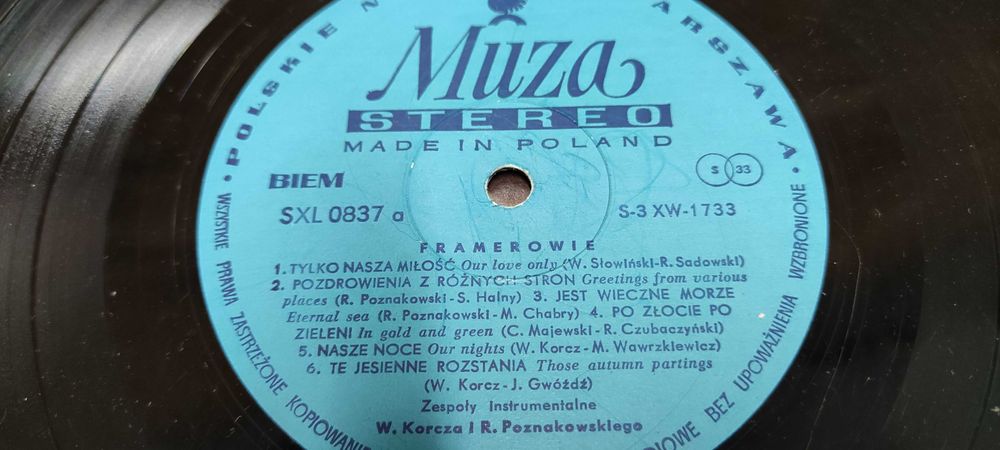 płyta winylowa Framerowie