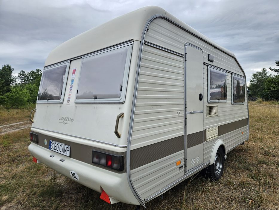 Przyczepa kempingowa Avento 420 z 1994r mover przedsionek
