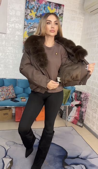 Парка женская На пуху