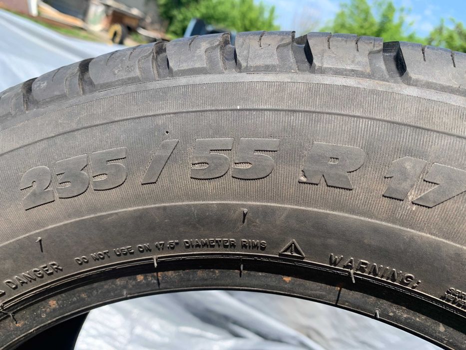 235-55-R17 MICHELIN LATITUDE = комплект летней резины GERMANY 2023