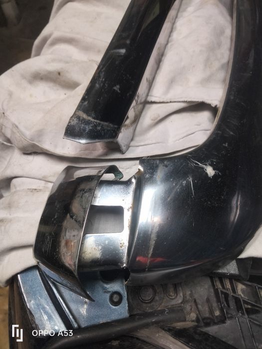 Мерс 126 хром накладки