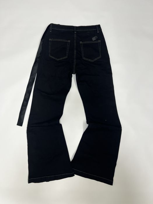 Штаны джинсы клеш flared jeans Rick Owens black opium archive erd M-L